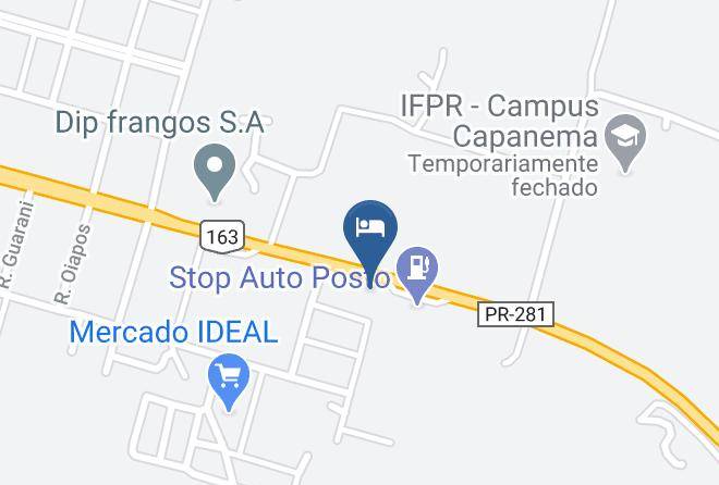 Capanema - Hotel E Restaurante Vitoria Maps