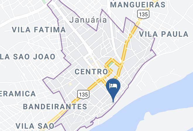 Januaria - Hotel E Restaurante Viva Maria Maps