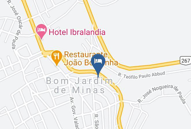 Bom Jardim De Minas - Hotel E Restaurante Wl Maps