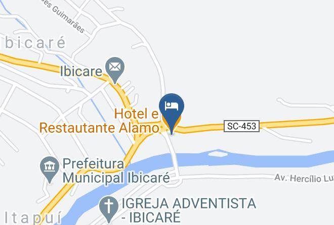 Ibicare - Hotel E Restautante Alamo Maps
