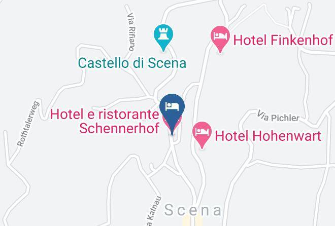 Bolzano - Hotel E Ristorante Schennerhof Maps