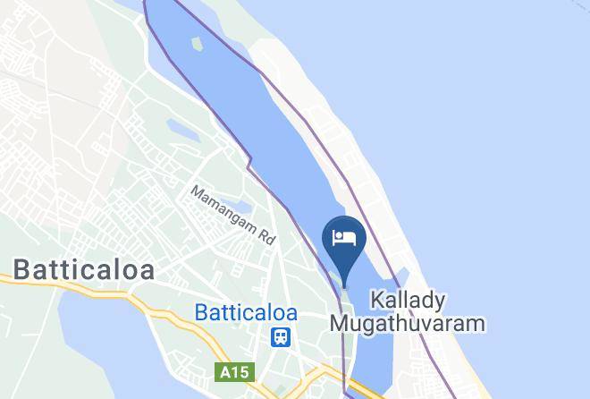 Trincomalee - Hotel East Lagoon Maps