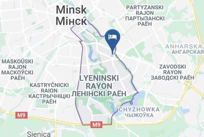 Minsk - Hotel East Time Maps