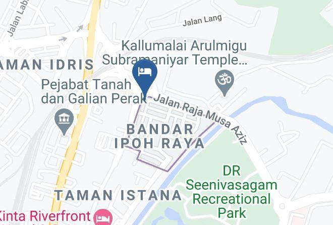 Kinta District - Hotel Eastana Maps