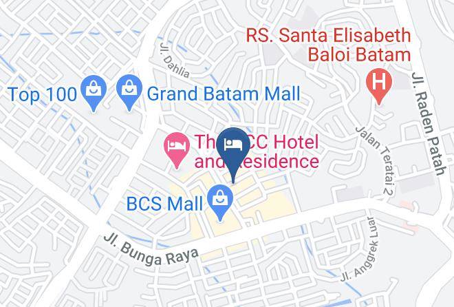 Batam - Hotel Eatern Maps