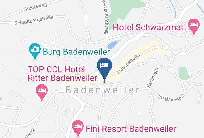 Breisgau Hochschwarzwald - Hotel Eberhardt Burghardt Maps