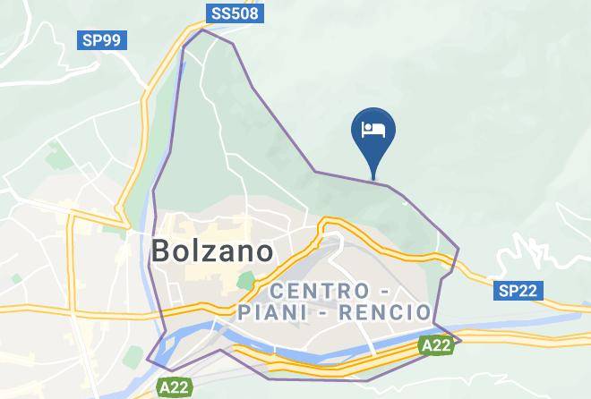 Bolzano - Hotel Eberle Gmbh Srl Maps