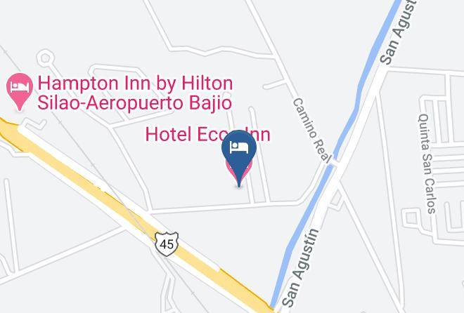 Silao De La Victoria - Hotel Ecce Inn Maps
