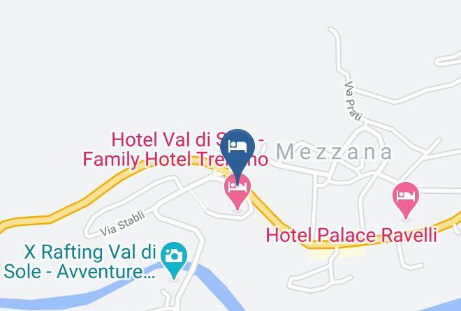 Trento - Hotel Eccher Maps