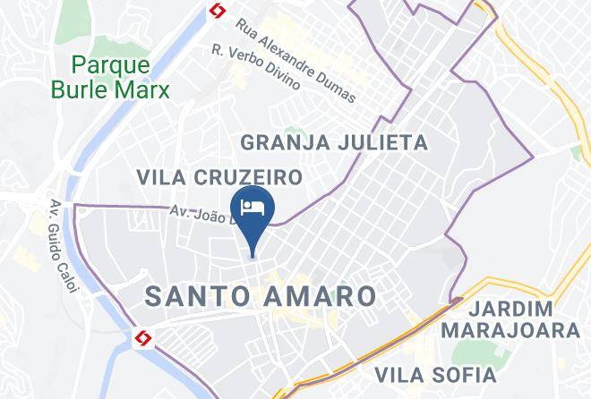 Sao Paulo Santo Amaro - Hotel Eclipse Maps