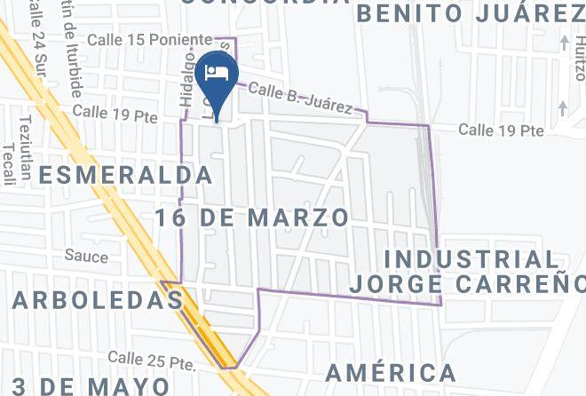 Tehuacan - Hotel Eclipse Maps