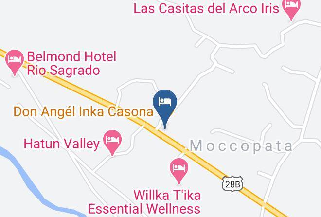 Urubamba - Hotel Eco Andina Maps