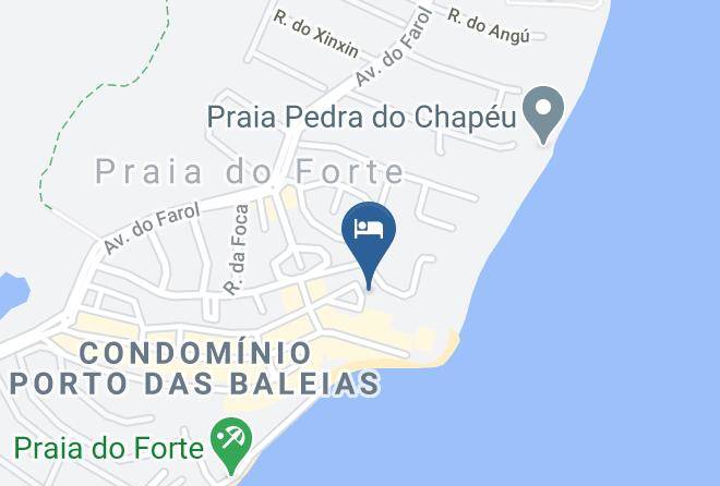 Mata De Sao Joao - Hotel Eco Atlantico Maps