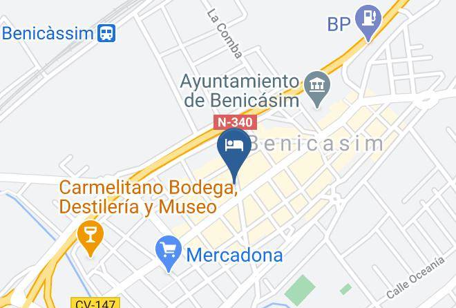 Castellon - Hotel Eco Avenida Maps