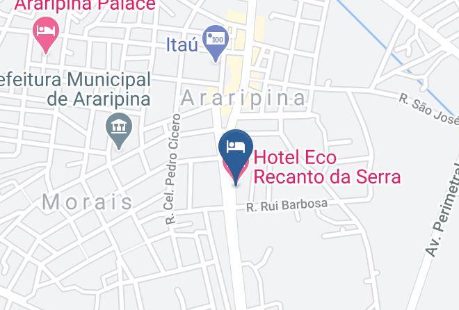 Araripina - Hotel Eco Recanto Da Serra Maps