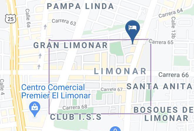 Ayenda 1420 Hotel Eco Suite Map