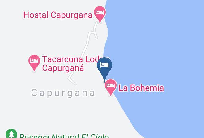 Acandi - Hotel Ecologico Las Mananitas Capurgana Maps