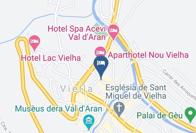 Lleida - Hotel Economic A Vielha Anglada Maps