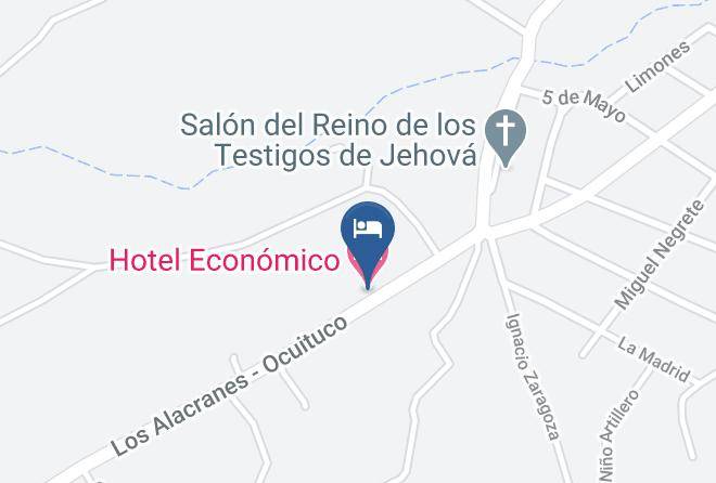 Ocuituco - Hotel Economico Maps