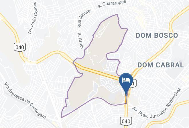 Belo Horizonte - Hotel Economy Maps