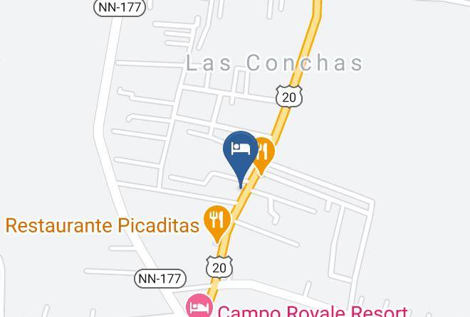 Ticuantepe - Hotel Ecos Del Volcan Maps