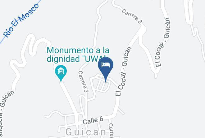 Guican - Hotel Ecoturistico El Eden Maps
