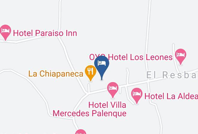 Palenque - Hotel Eco Turistico El Recuerdo Maps
