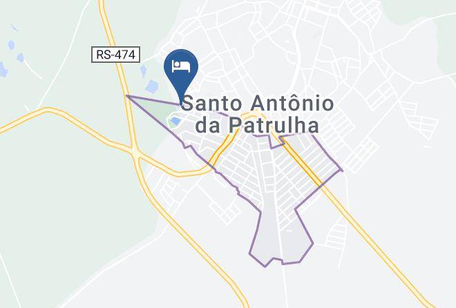 Santo Antonio De Patrulha - Hotel Ecovilly Maps