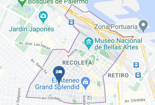 Buenos Aires - Hotel Ecuador Maps