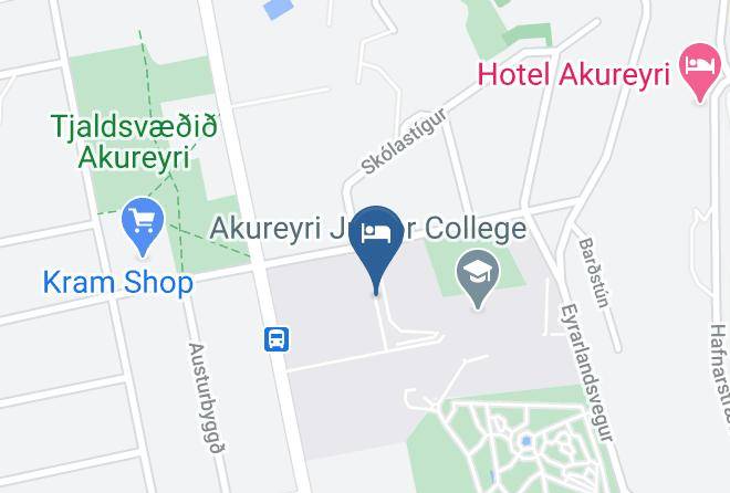 Akureyri - Hotel Edda Akureyri Maps