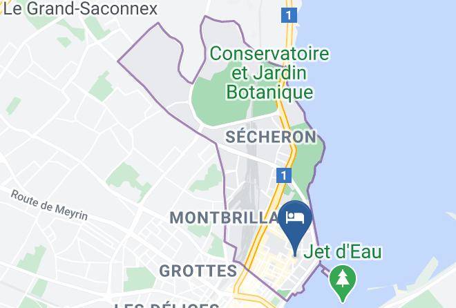 Geneva - Hotel Edelweiss Manotel Maps