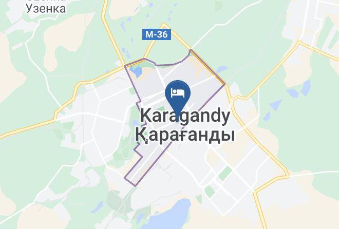 Karaganda - Hotel Edem Maps