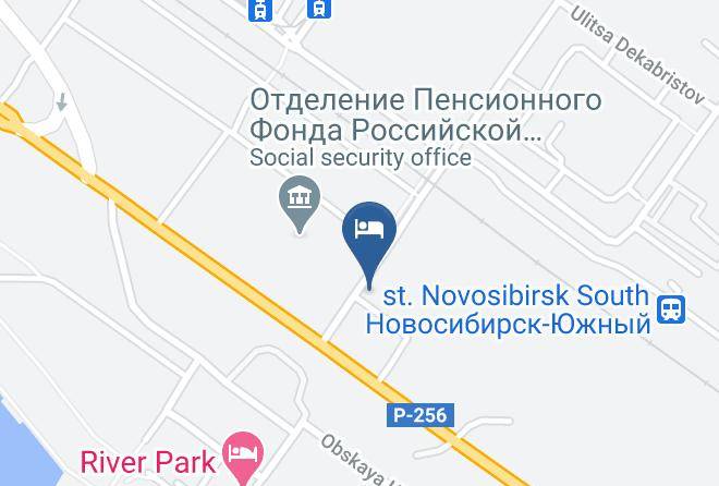 Novosibirsk - Hotel Edem Maps