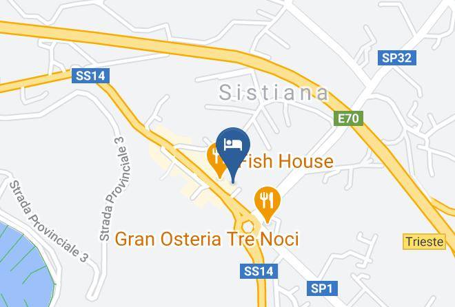 Trieste - Hotel Eden Dove Dormire A Sistiana Maps