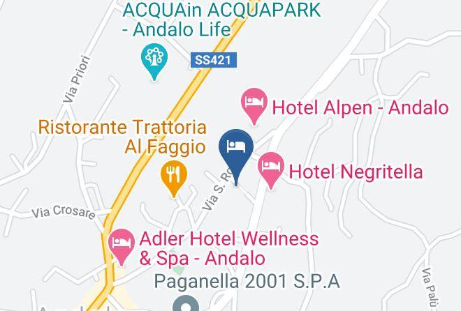 Hotel Eden Family & Wellness Resort Map