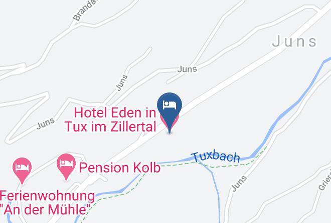 Schwaz - Hotel Eden In Tux Im Zillertal Maps