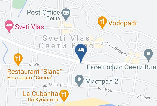 Nesebar - Hotel Eden Maps