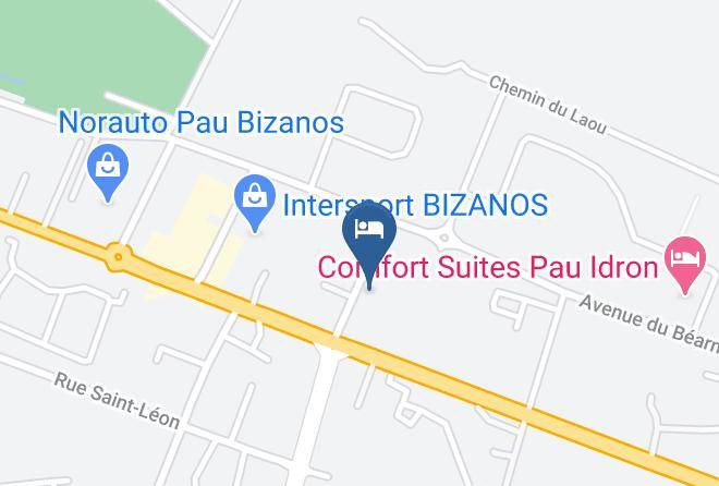 Pyrenees Atlantiques - Hotel Eden Park Pau Maps