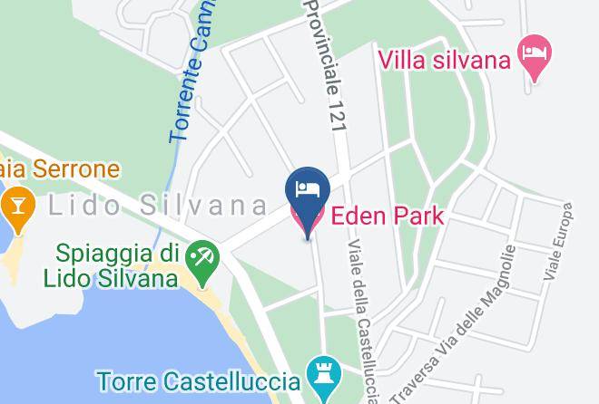 Taranto - Eden Park Hotel Maps