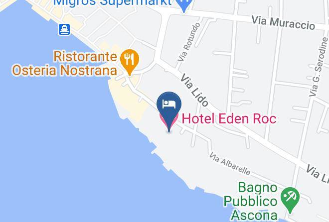 Hotel Eden Roc Map