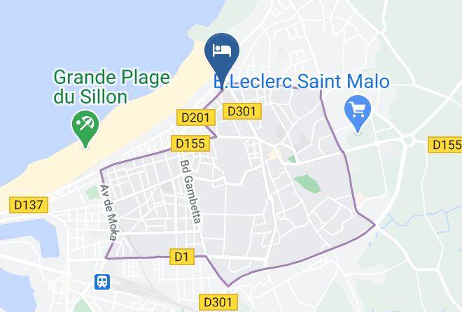Ille Et Vilaine - Hotel Eden Saint Malo Maps