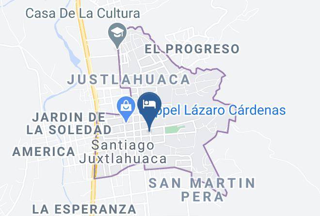 Santiago Juxtlahuaca - Hotel Eden Maps