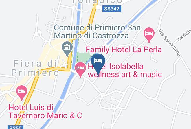 Trento - Hotel Eden Scalet Maps