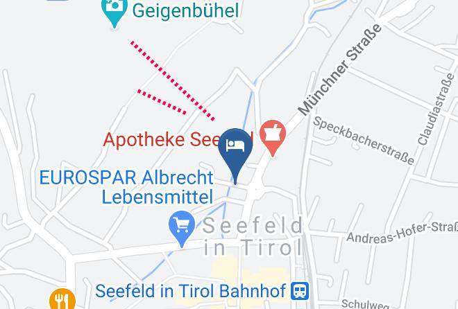 Innsbruck Land - Das Hotel Eden Seefeld Maps