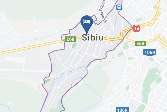 Sibiu - Hotel Eden Maps