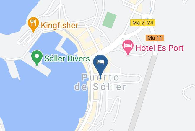Baleares - Hotel Eden Soller Maps
