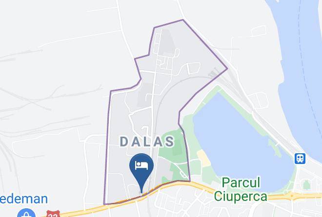 Tulcea - Hotel Eden Maps