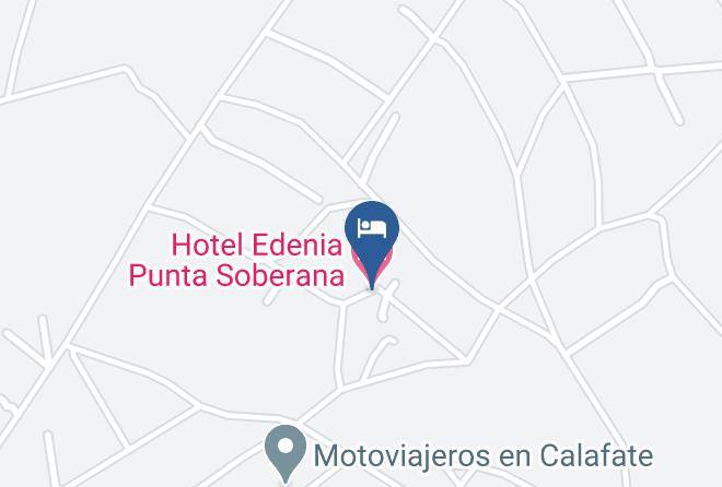Lago Argentino - Hotel Edenia Punta Soberana Maps