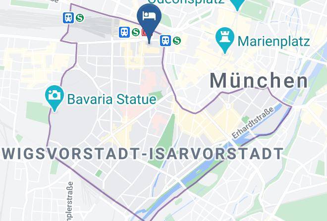 Munich District - Hotel Eder Maps