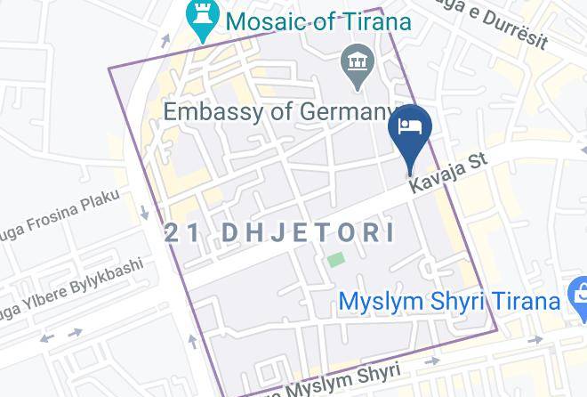 Tirana - Hotel Eder Maps